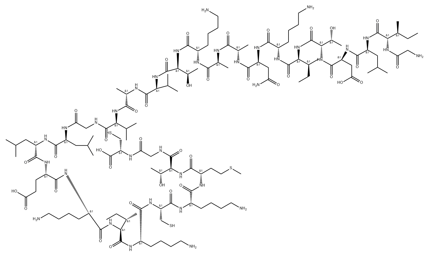 Ranatuerin-2ARb Structure