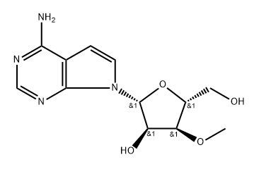 3'-O-methyl-7-deaza-Adenosine Structure