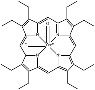 (2,3,7,8,12,13,17,18-octaethylporphinato)dioxoosmium(VI) Structure