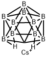 Cesium carbaundecaborate Structure