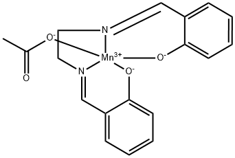 Manganese (Salen)acetate Structure