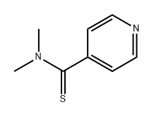 N,N-dimethylpyridine-4-carbothioamide Structure