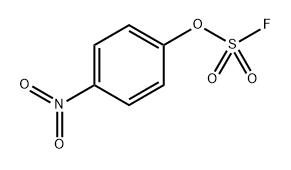 Sulfuryl fluoride, 4-nitrophenyl ester Structure