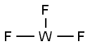 Tungsten fluoride (WF3) (9CI) Structure