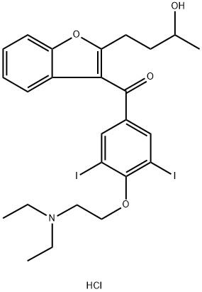 Amiodarone Impurity 13 Structure