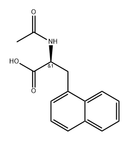 1-Naphthalenepropanoic acid, α-(acetylamino)-, (S)- (9CI) Structure