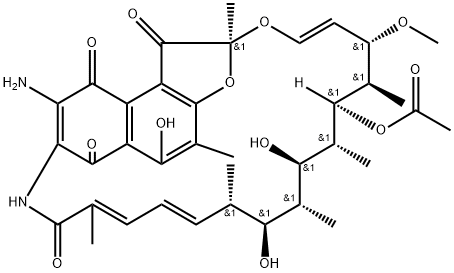 3-Amino -rifamycin S Structure
