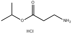 propan-2-yl 3-aminopropanoate hydrochloride 구조식 이미지