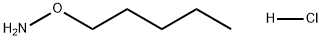 Hydroxylamine, O-pentyl-, hydrochloride (1:1) Structure