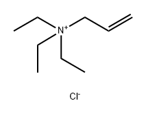 2-Propen-1-aminium, N,N,N-triethyl-, chloride (1:1) 구조식 이미지