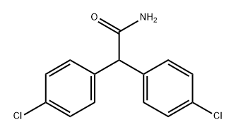 Benzeneacetamide, 4-chloro-α-(4-chlorophenyl)- 구조식 이미지