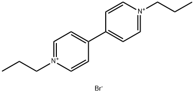 1,1''-Dipropyl-[4,4''-bipyridine]-1,1''-diium bromide 구조식 이미지