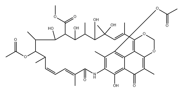 Streptovaricin J  구조식 이미지