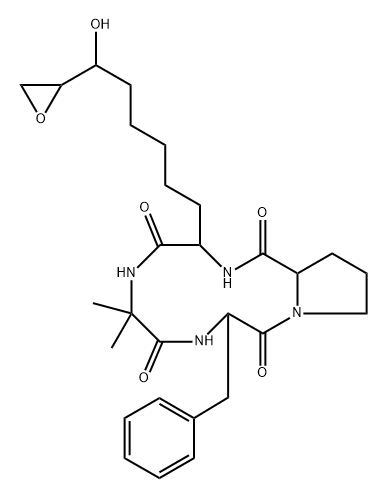 Dihydrochlamydocin Structure