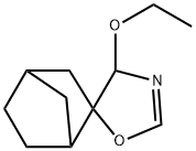 Spiro[bicyclo[2.2.1]heptane-2,5(4H)-oxazole], 4-ethoxy-, [1-alpha-,2-ba-(S*),4-alpha-]- (9CI) 구조식 이미지