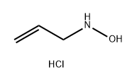 N-(prop-2-en-1-yl)hydroxylamine hydrochloride Structure