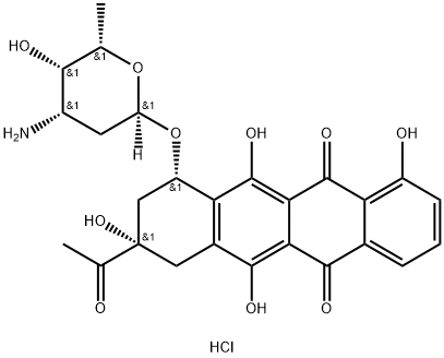 Carubicin Structure