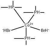 Cobalt, dibromotris(trimethylphosphine)-, (TB-5-22)- Structure