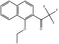 1-(1-Ethoxynaphthalen-2-yl)-2,2,2-trifluoroethanone Structure