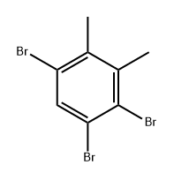 1,2,5-Tribromo-3,4-dimethylbenzene Structure