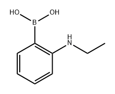 BORONIC ACID, [2-(ETHYLAMINO)PHENYL]- 구조식 이미지