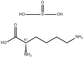 L-Lysine, sulfite (2:1) Structure