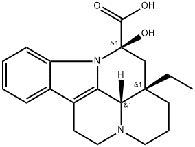 sodium (41S,12R,13aS)-13a-ethyl-12-hydroxy-2,3,41,5,6,12, 13,13a-octahydro-1H-indolo[3,2,1-de]pyrido[3,2,1-ij][1,5] naphthyridine-12-carboxylate 구조식 이미지