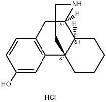 Norlevorphanol hydrochloride Structure