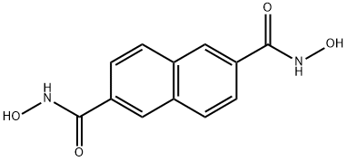 2,6-NAPHTHALENEDICARBOXAMIDE, N,N'-DIHYDROXY- Structure