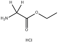 Glycine-2,2-d2, ethyl ester, hydrochloride (1:1) Structure