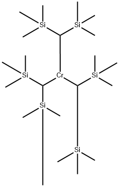 Tris(bis(trimethylsilyl)methyl)chromium Structure