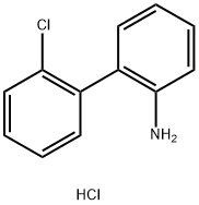 [1,1'-Biphenyl]-2-amine, 2'-chloro-, hydrochloride (1:1) Structure