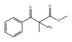 페닐알라닌,-alpha-methyl-bta-oxo-,메틸에스테르 구조식 이미지
