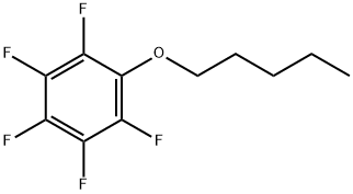 1,2,3,4,5-Pentafluoro-6-(pentyloxy)benzene Structure