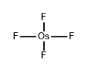 Osmium fluoride (OsF4) (6CI,9CI) Structure