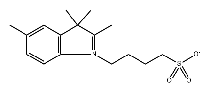 4-(2,3,3,5-tetramethyl-3H-indol-1-ium-1-yl)butane-1-sulfonate Structure