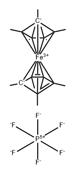 DecaMethylferrocene hexafluorophosphate Structure