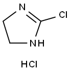 1H-Imidazole, 2-chloro-4,5-dihydro-, hydrochloride (1:1) Structure