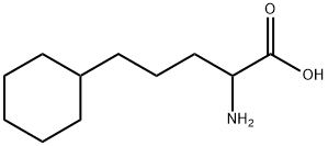 Cyclohexanepentanoic acid, α-amino- 구조식 이미지