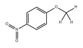 Benzene, 1-(methoxy-d3)-4-nitro- Structure