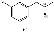 (S)-1-(3-chlorophenyl)propan-2-amine HYDROCHLORIDE Structure