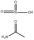 Acetamide, nitrate (3:1) Structure