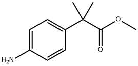 4-아미노-α,α-디메틸벤젠아세트산메틸에스테르 구조식 이미지