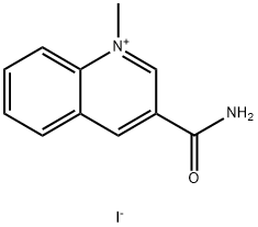 Quinolinium, 3-(aminocarbonyl)-1-methyl-, iodide (1:1) Structure