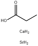 Propanoic acid, calcium strontium salt (9CI) Structure