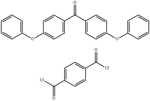 POLY[1,4-BENZENEDICARBONYL-ALT-BIS(4-PHENOXYPHENYL)METHANONE] Structure