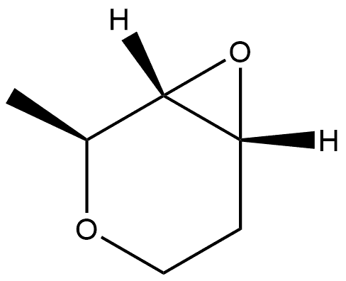 (2-methyl-3,4-epoxytetrahydropyran Structure