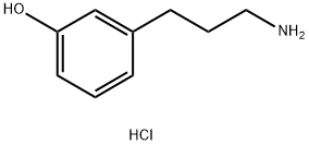 3-(3-aminopropyl)phenol hydrochloride Structure
