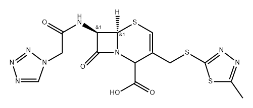 Cefazolin Impurity 8 Structure