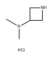 N,N-Dimethylazetidin-3-amine. Hydrochloride Structure